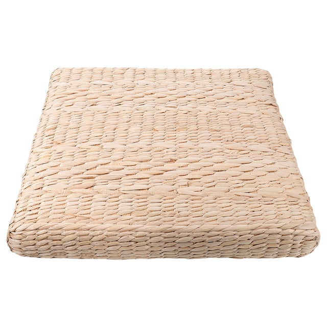 PAMINGONO 1Ud Esterilla Futón De Paja Tejida Para Meditación Interior Beige