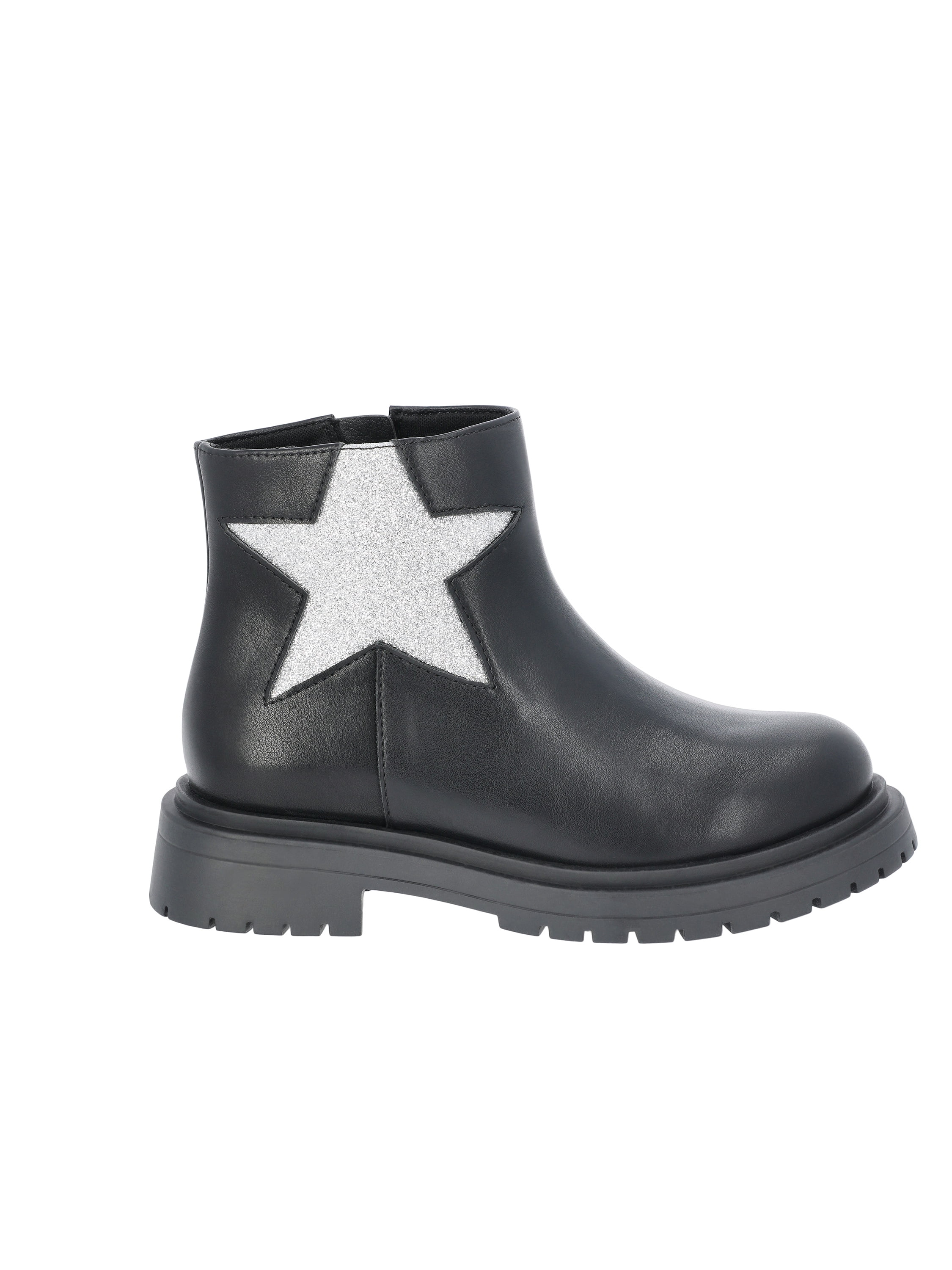 Wonder Nation Toddler and Girls Glitter Star Chelsea Boots