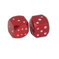 thumbnail image 1 of Casquillos de los Vástagos de válvula del Neumático Soledad 2x Dados Color rojo, 1 of 8