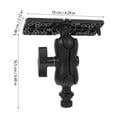 thumbnail image 2 of BESTYASH Fish Finder Mount ABS 360 Degree Rotation 1Set Fishing Enthusiasts, 2 of 8