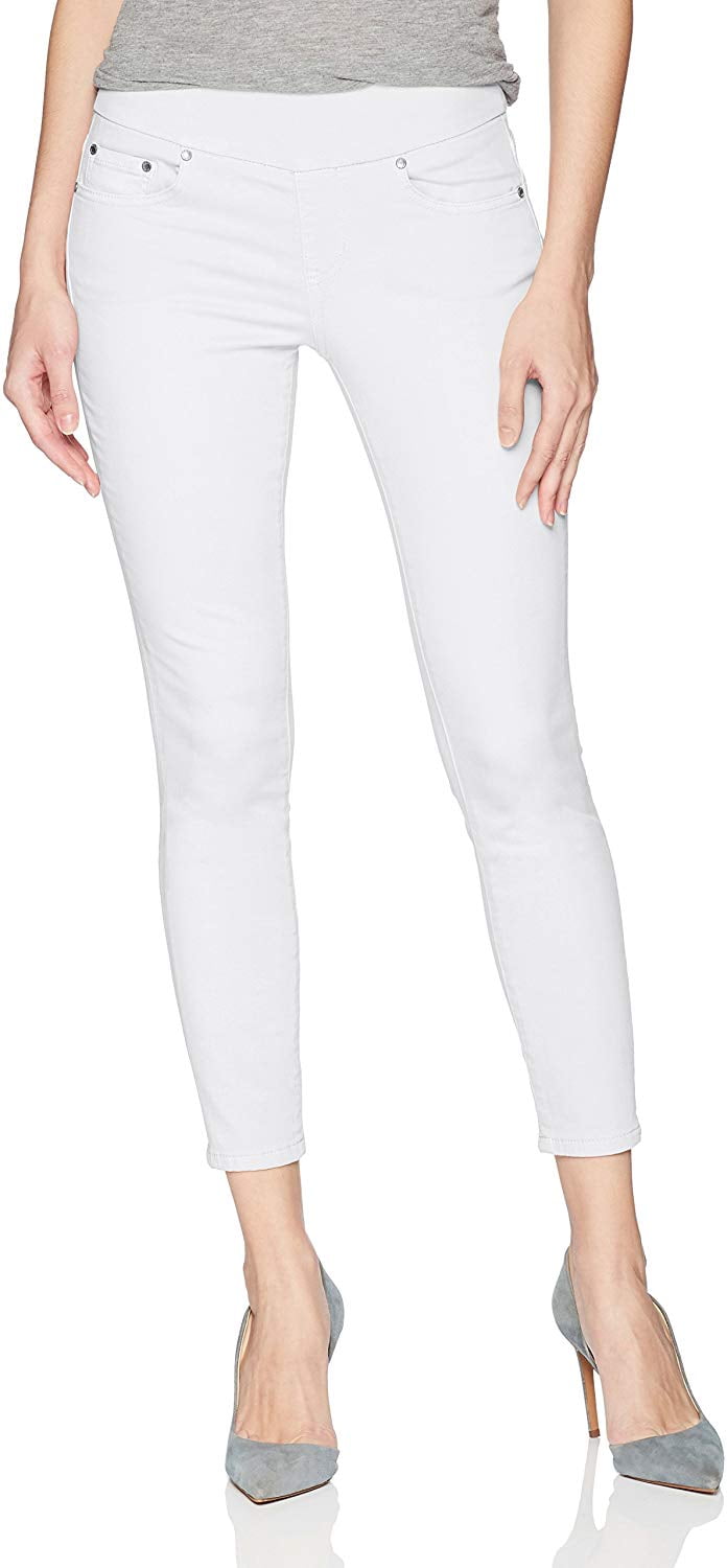 JAG Jeans Womens Jeans Bright Stretch Skinny Pull On High Rise 8