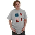 thumbnail image 4 of Trust Jesus USA American Flag Cross Men's Graphic T Shirt Tees Brisco Brands S, 4 of 6