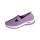 thumbnail image 4 of Zapatos ortopédicos para mujer, zapatillas ortopédicas tejidas con soporte de arco ancho, sin cordones, informales, transpirables, suaves y antideslizantes., 4 of 8