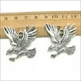 thumbnail image 4 of U8MO 2/6/10pc Big Eagle Antique Silver Charms Pendants DIY Jewelry Findings 34*30mm-10pcs, 4 of 5