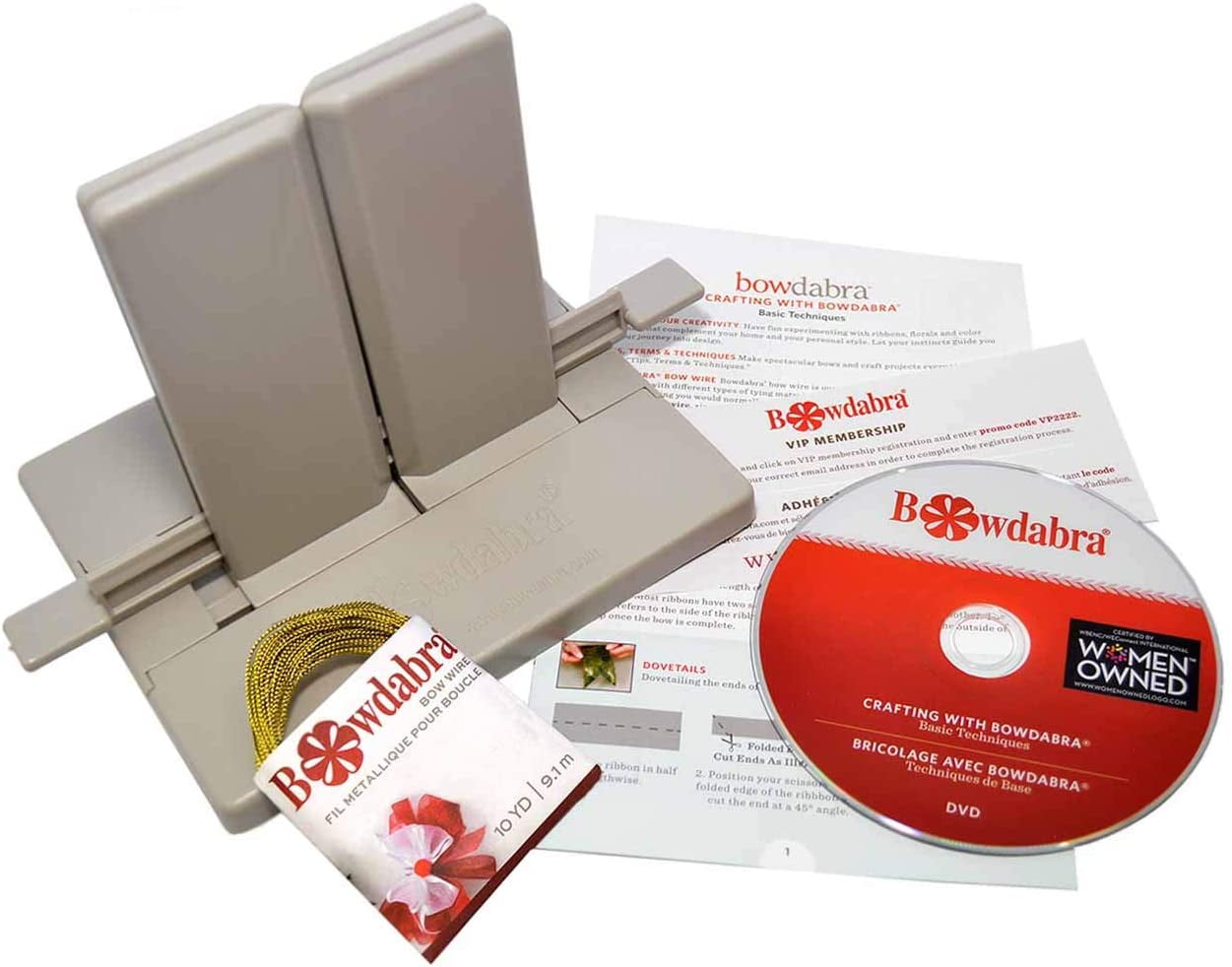 Bowdabra Bow Maker Easy Bowmaking Tool Craft Bowmaker for Ribbons