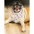 thumbnail image 2 of Sweethearts Pastel Pattern Bandana  -Image by Shutterstock,  Small, 2 of 4
