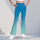 thumbnail image 1 of Pantalones largos con estampado para niñas, forrados de vellón para mayor calidez, pantalones largos casuales, leggings ligeramente acampanados, traje para niñas de 5 a 16 años., 1 of 6