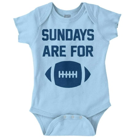

Brisco Brands Sundays Are For Football Athletic Unisex Baby Bodysuits
