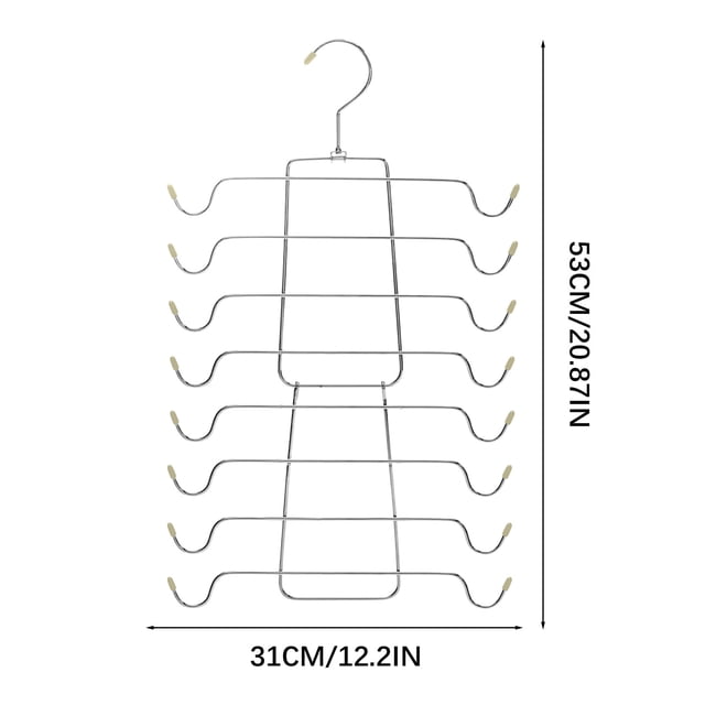 Foldable Multi-layer Underwear Hanger Camisole Hanger Multifunctional Storage
