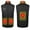 65 Black, variant on guisaled Heated Vest for Men Women Plus Size Warm Lightweight Puffer Vest 2024 Winter Thermal Winter Outdoor Heated Jackets Clearance $5