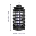 thumbnail image 3 of 1pack Solar Powered Bug Zapper and Camping Lantern, Rechargeable LED Mosquito Killer, IPX6 Waterproof Insect Trap for Outdoor Hiking, 3 of 7