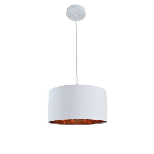 Lampara Colgante Yidda Blanco iluminacion luz vic