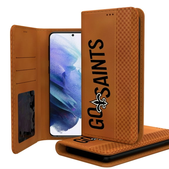 Keyscaper Brown New Orleans Saints Galaxy Folio Case