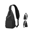 thumbnail image 2 of Men's Sling Bag Lightweight Crossbody Chest Bag Water Repellent Casual Daypack For Travel Outdoor Daily Use, 2 of 6