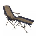 thumbnail image 1 of Kamp-Rite Chaise Longue Pliante, Tan/bleu, 1 of 4