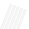 thumbnail image 1 of Tubo de plástico transparente de 5 piezas, ID de 5 mm [0.2"] x OD de 6 mm [0.24"] tubos redondos de policarbonato rígido de alto impacto [245 mm/10 IN], 1 of 7