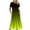 Yellow, variant on Lindreshi Summer Dresses for Women 2024 Women's Summer Casual Short Sleeve Crewneck Dress Casual Flowy Tiered Maxi Beach Dress With Pockets Gradient Print Dress