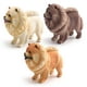 thumbnail image 1 of Juego de figuras Chow Chow Dog, juguete realista de PVC para niños, 3 piezas, 1 of 3
