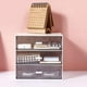 thumbnail image 5 of Caja de almacenamiento de escritorio Caja de almacenamiento de plástico ABS de rejil múltiple con cajones para pequeña sa de organiza de rejils bncas Gloria Estuche de almacenamiento, 5 of 8