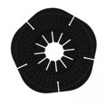 thumbnail image 1 of Almencla 6X Car Wiper Arm Hole Protective Cover for Wiper Arm Hole Protection Black Large, 1 of 8