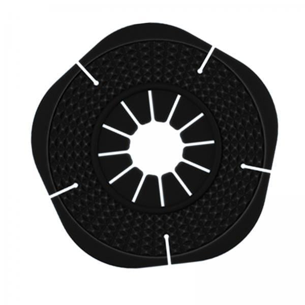 2x Almohadilla del orificio del limpiaparabrisas Almohadilla universal a prueba de polvo Ajuste a prueba de hojas para prevenir el orificio inferior d Cola Protector de agujero de limpiaparabrisas de coche