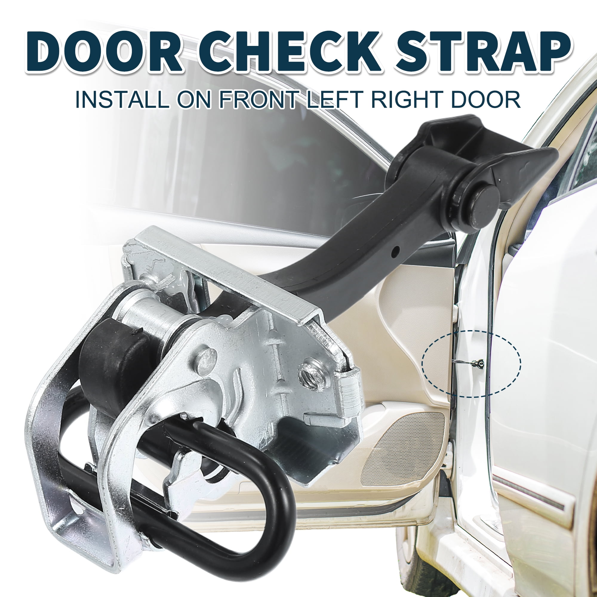 Unique Bargains Door Check Strap Limiter for BMW 3 Series E46 Front Left Right
