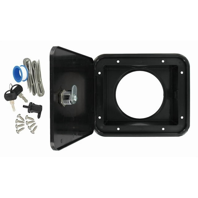 Valterra D04 0471Bkvp Sewer Hose Hatch Black