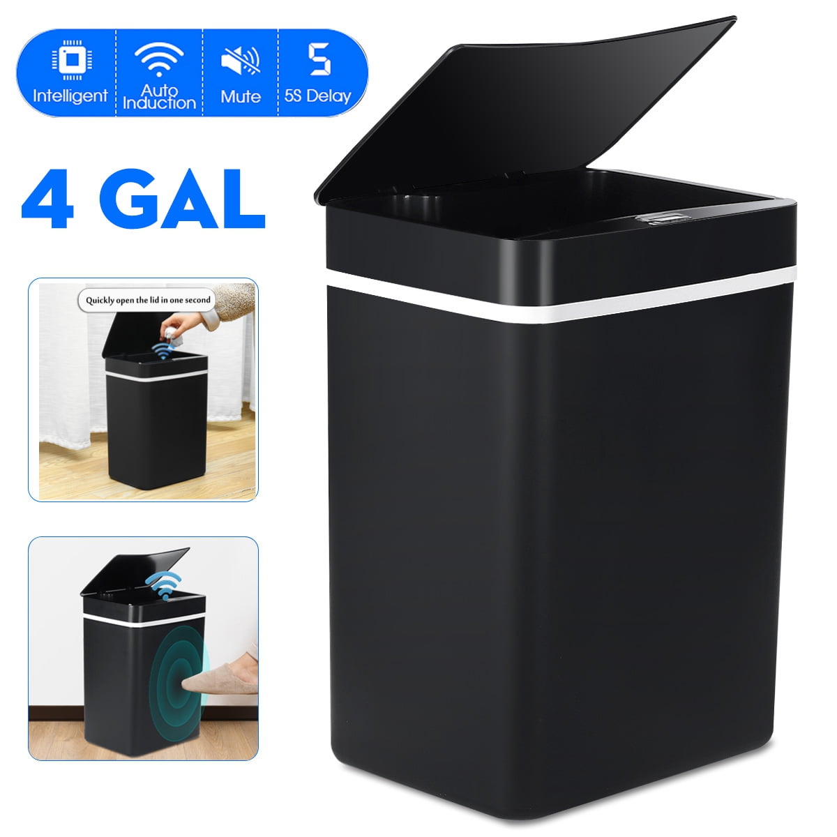 Walmart Electric Trash Can