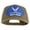 Khaki, variant on U.S. Air Force Retired Blue Patched Solid Cotton Twill Mesh Prostyle Cap - Khaki OSFM