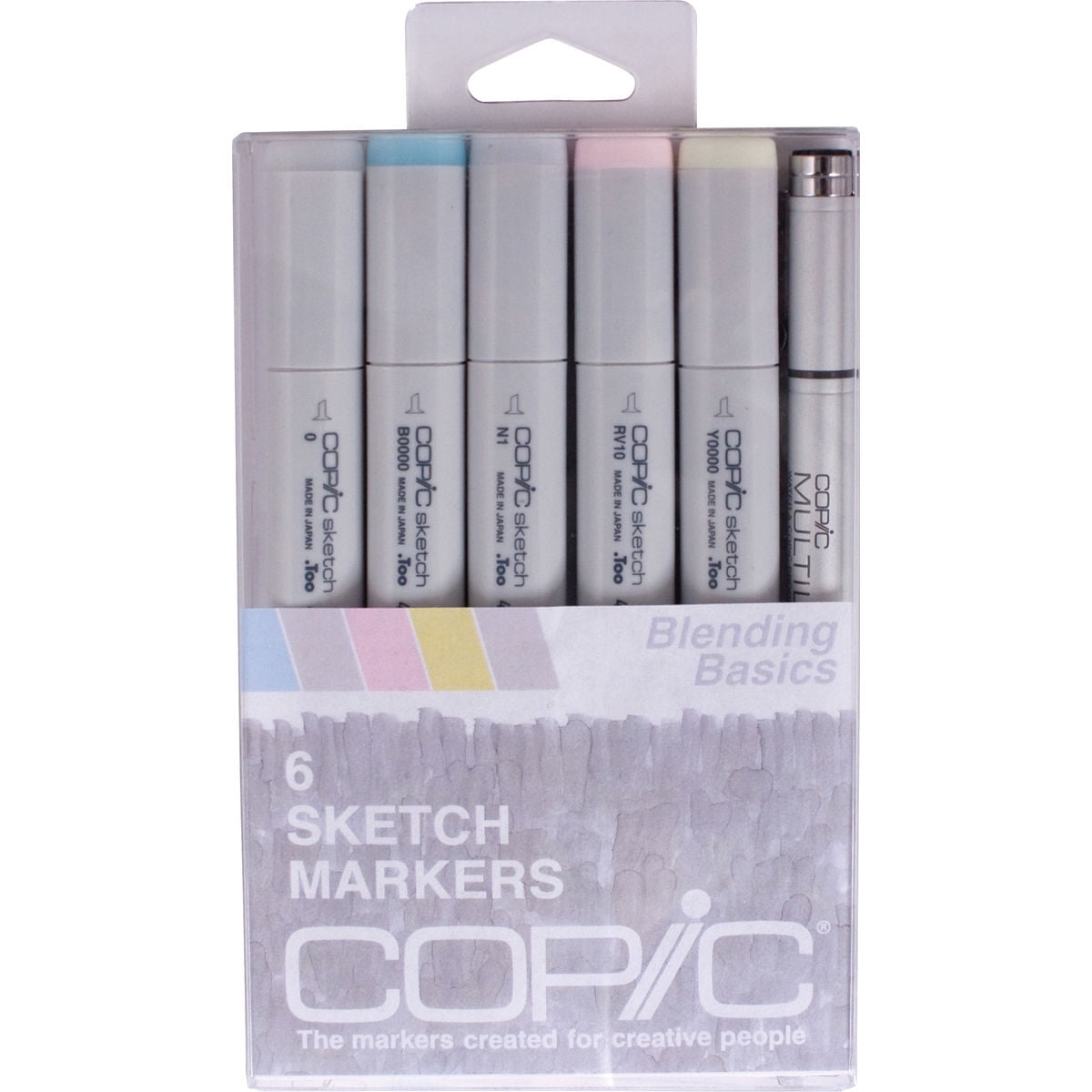 Sea and Sky White Copic Markers 6-Piece Sketch Set