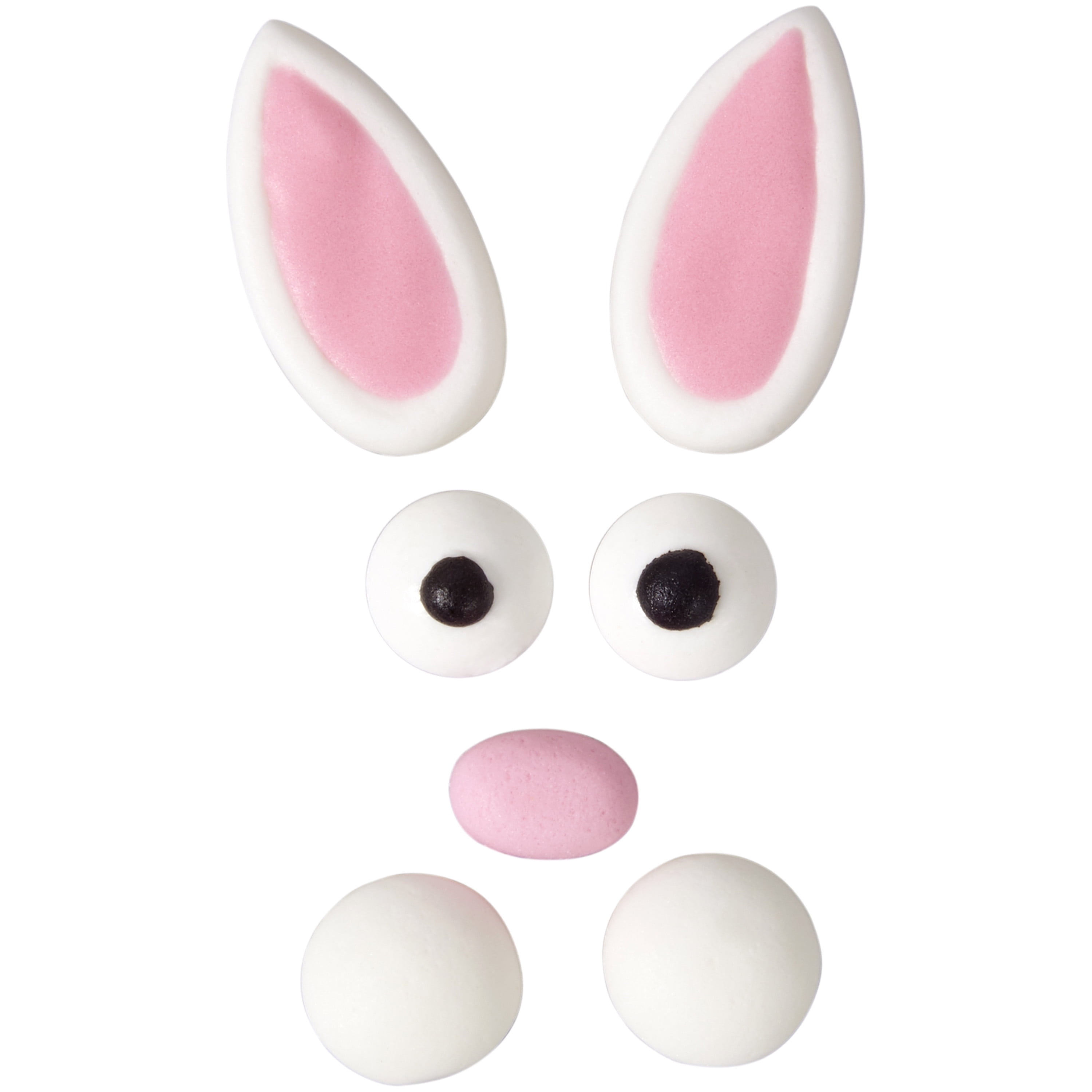 Wilton Easter Bunny Face Icing Decorations Kit