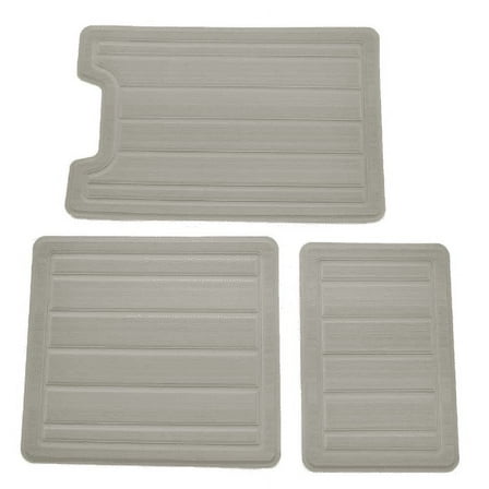 Crownline Boat Non-Skid Mat 44932 | 255 SS Grey (Set of 3)