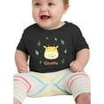 thumbnail image 1 of Cute Baby Giraffe Face T-Shirt Infant -Image by Shutterstock,  6 Months, 1 of 4