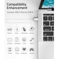 thumbnail image 2 of Adaptador USB C a USB Syntech USB-C macho a USB 3.0 hembra, 2 of 8
