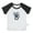 Short Black Raglan T-shirt #A, variant on Little Baby Cute T shirt For Baby, Newborn Babies Animal Mouse T-shirts, Infant Tops, 0-24M Kids Graphic Tees Clothing (Long Black Raglan T-shirt, 0-6 Months)