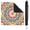 Mandala007, variant on Mandala Mahjong Mat for Table, 31.5*31.5in Anti Slip American Mahjong Table Cloth, Noise Reduction, Neoprene Mah jongg Mat with Carrying Bag & 3 Dices, Mahjong Accessories Gift, Board Tile Games Mats