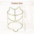 thumbnail image 3 of Makeup Sponge Holder Beauty Sponge Dry Stand Beauty Sponge Holder for Vanity Cat Shape Gold Tone, 3 of 7