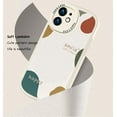 thumbnail image 6 of Compatible with iPhone 12 mini Case - Cute Pattern Design for Women Men Girls Fashion Soft Lambskin Flexible Protective TPU Rubber Shockproof Phone Case for iPhone 12 mini, 5.4 inch, Black, 6 of 18