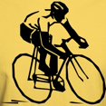thumbnail image 3 of CafePress - Cyclist Light T Shirt - Light T-Shirt - CP, 3 of 4
