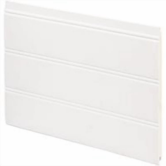 Inteplast Building Products Beaded PVC Wainscot Kit - Reversible, White - 6 Pack, 7.5x34 In.