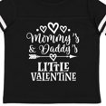 thumbnail image 4 of Inktastic Mommy and Daddy Little Valentine Boys or Girls Toddler T-Shirt, 4 of 5