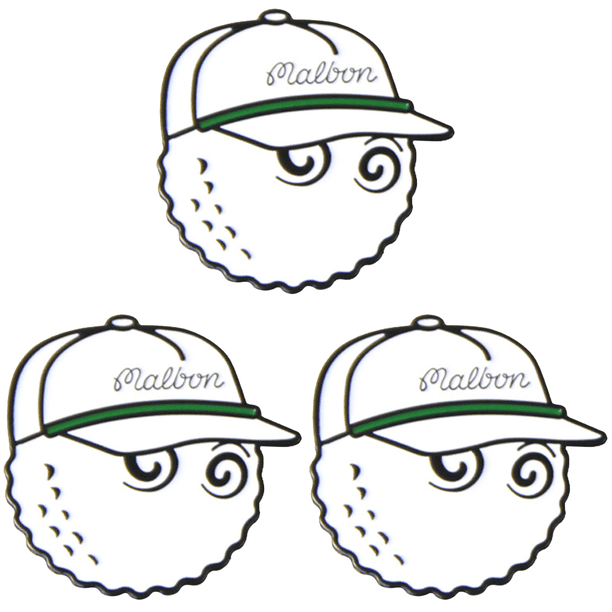 Marcador Pelota Golf Clip Magnético para Sombrero Clips Magnéticos Béisbol Mujeres Y Hombres () Blanco