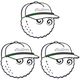 thumbnail image 1 of Marcador Pelota Golf Clip Magnético para Sombrero Clips Magnéticos Béisbol Mujeres Y Hombres () Blanco, 1 of 3