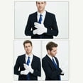 thumbnail image 6 of KCAHPAN Formal White Gloves Nonslip Hand Gloves For Men And Women Driving Formal Event, 6 of 10