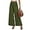 Green, variant on Womens Pants Wide Leg High Waisted Palazzo Pants Casual Trousers Work Business Loose Casual Wide Leg Pants with Pockets