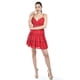 thumbnail image 1 of Vestido con encaje y volantes Roman Fashion/Juvenil, 6261 (Rojo) rojo CH, 1 of 6
