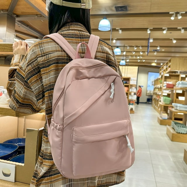 Sac d'École Uni pour Étudiant, Sac à Dos Décontracté et Tendance pour Étudiante au Collège et au Secondaire