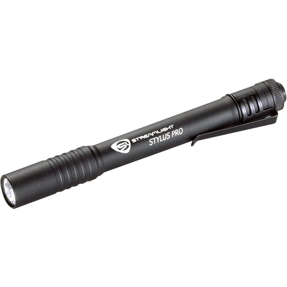 1 PK, Streamlight 66118-Streamlight Stylus Pro Black LED Flashlight