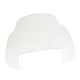 thumbnail image 4 of Parabrisas delantero, deflector de motocicleta, reemplaza repuesto profesional Blanco, 4 of 9
