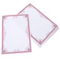 thumbnail image 4 of Inner Paper For Certificate Printing 50 Sheets Red European Style Writable Smooth Edges, 4 of 4